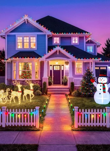 Vista 8 de Luces de Navidad C9 para exteriores, 81 pies, 100 luces LED C9