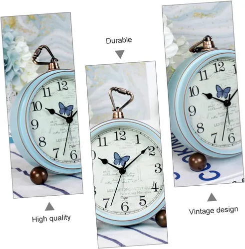 Vista 6 de Homoyoyo 1 reloj despertador mediterráneo, decoración de viaje, decoración de casa, decoración de mesa de comedor, reloj náutico de escritorio