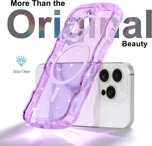 Vista 77 de Pepmune Funda magnética para iPhone 17 Pro Max, color rosa