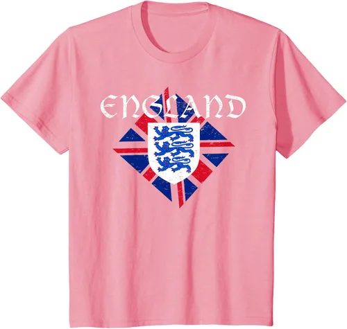 Vista 13 de Vintage UK brazos de Inglaterra playera