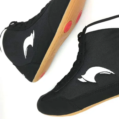 Vista 4 de Zapatos bajos de lucha libre para hombres, niños, jóvenes, niños, niñas