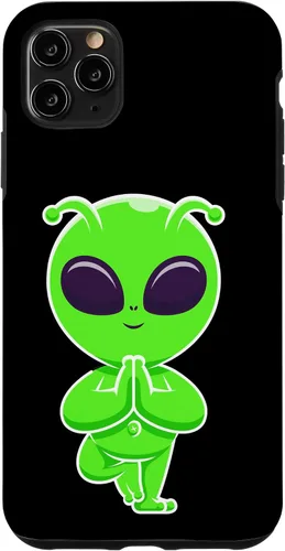 Vista 25 de iPhone 13 Pro Max Namaste Alien Respect gift Case