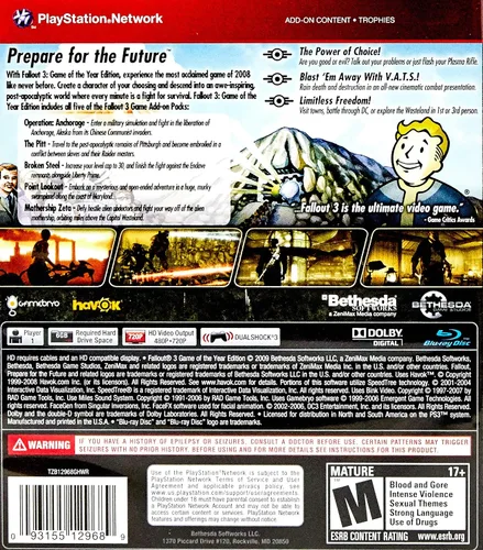Vista 2 de Fallout 3 - PlayStation 3 Game of the Year Edition
