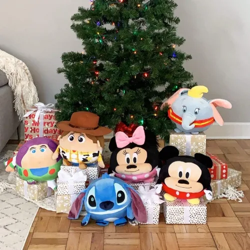 Vista 7 de Cuddle Pal - Juguete de peluche de peluche de Disney Baby Stitch, 10 pulgadas