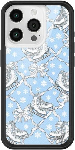 Vista 39 de Wildflower - Fundas compatibles con Apple iPhone 15 Pro Protector de goma negro, certificado de prueba de caída de 4 pies, propiedad de mujeres