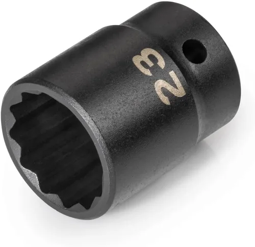 Vista 33 de TEKTON Dado de Impacto de 12 Puntos Poco Profundo de 1/2 Pulgada x 17 mm SID22317