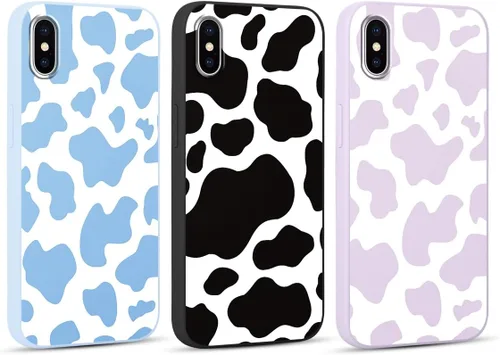 Vista 17 de Paquete de 3 Lindas Fundas con Estampado de Guepardo para iPhone 7/8/SE 2020/SE 2022 de 4.7", Fundas de Diseño Estético de Leopardo de Silicona
