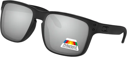 Vista 7 de Bwake Lentes de Repuesto para Gafas de Sol Oakley Holbrook XL OO9417 - Plateado Satinado POLARIZADO