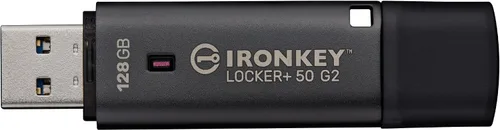 Vista 11 de Kingston Ironkey Locker+ 50 G2 32GB Unidad USB cifrada FIPS 197 Protección AES-XTS Seguridad con contraseñas múltiples USB 3.2 Gen 1