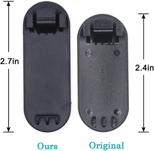 Vista 5 de PMLN7438AR Clip para cinturón compatible con radios portátiles Motorola Talkabout T100 T200 T800 T107 T110 T114 T210 T260 T265 T270 T280 T380 T470