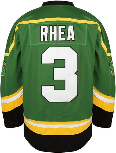 Vista 4 de Ross The Boss #3 Rhea - Camiseta de hockey sobre hielo con parche EMHL