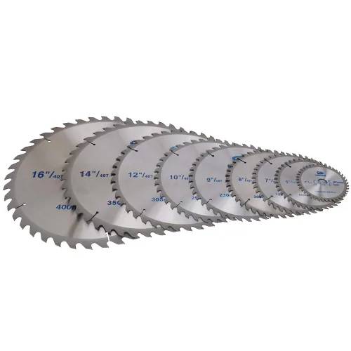 Vista 7 de Hoja de sierra circular con punta de carburo de 10 pulgadas y 40 dientes para cortar madera dura y blanda con eje de 1 pulgada