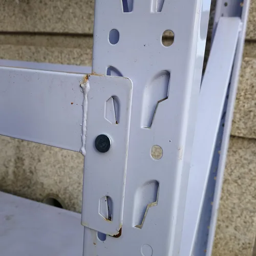 Vista 8 de Perno de seguridad para estante de paleta, sombrero plano Φ 0.570 pulgadas (0.571 in), ancho Φ 0.275 pulgadas (0.276 in), altura 1.970 pulgadas