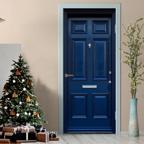 Vista 14 de Adhesivos 3D para puerta, murales para despegar y pegar, puerta de madera, papel tapiz autoadhesivo, extraíble, PVC, impermeable, póster para Puerta