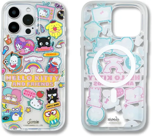 Vista 161 de Sonix x Barbie Funda para iPhone 15 Pro Compatible con MagSafe Probada para caídas de 10 pies Golden Hour