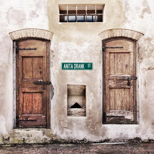 Vista 5 de Anita Drank St Funny Bar Street Sign 16 x 4 pulgadas Home Man Cave Pub Decoración (AnitaDrank)