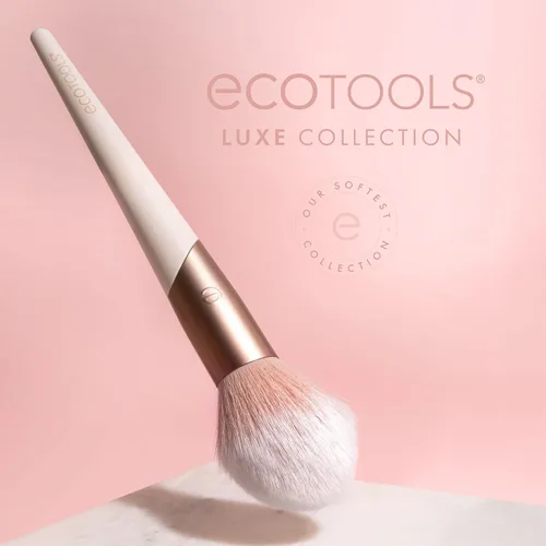 Vista 7 de EcoTools Luxe - Brocha de maquillaje en polvo para rubor y bronceador