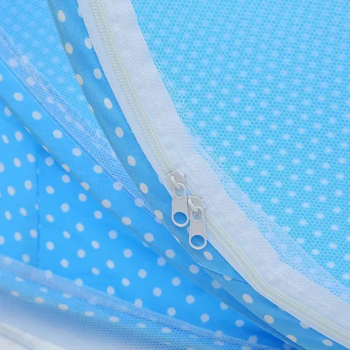 Vista 4 de Tefola Mosquitera para bebé, red plegable para cuna, ropa de cama de bebé, portátil, cómodo, almacenamiento plegable para niños, suministros