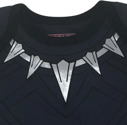 Vista 6 de Marvel Avengers Black Panther - Conjunto de traje de 3 piezas para bebé recién nacido a bebé