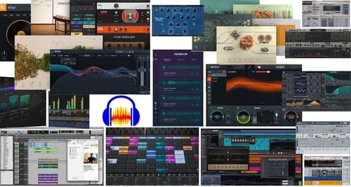 Vista 6 de LyxJam Paquete de grabación de interfaz de audio USB 2 × 2, micrófono de condensador cardioide, auriculares de estudio, montaje de choque, cable