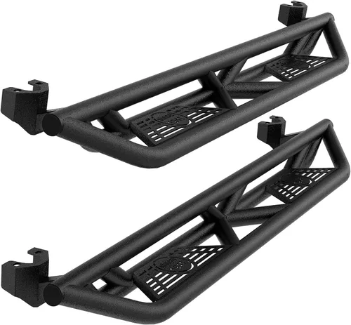 Vista 9 de u-Box Barras Nerf, Paso Lateral y Estribos de Correr para Jeep JKU Wrangler Unlimited 2007-2018
