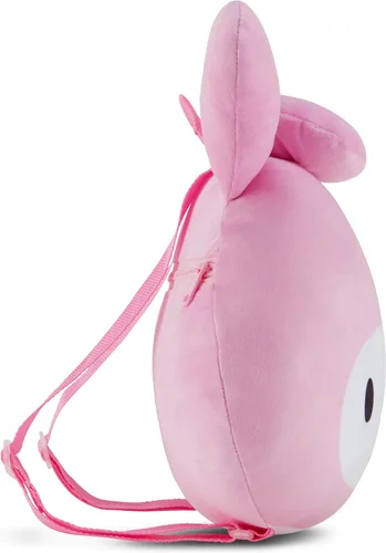 Vista 3 de SANRIO Hello Kitty Squishee Mochila de almohada - Hello Kitty, My Melody, Kuromi - Mochila de almohada súper suave Squishee Cloud, Rosado, Mochilas