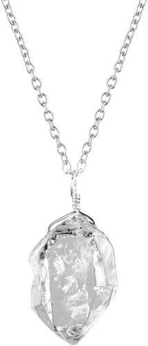 Vista 18 de OdrillionGems Collar de plata de ley 925 para mujer, piedras preciosas