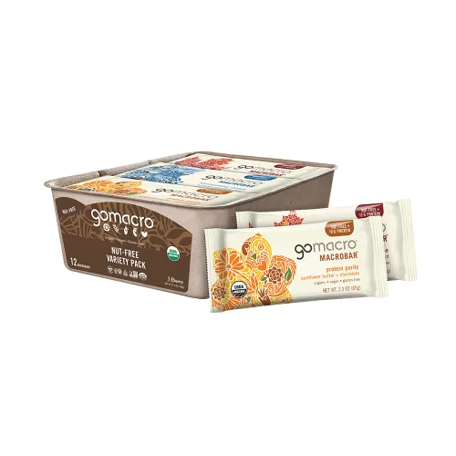 Vista 10 de GoMacro Macrobar - Barras de proteína, paquete variado