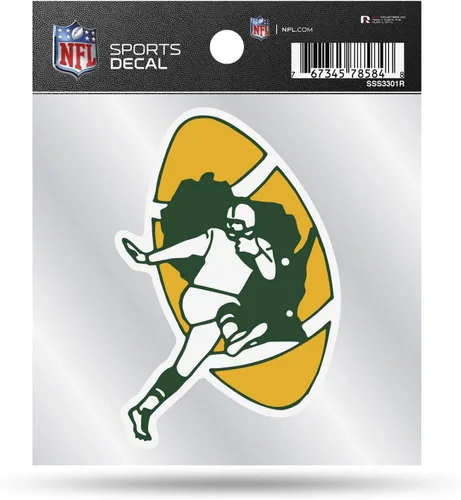 Vista 30 de Rico Industries NFL unisex-adult NFL Retro 4x4 Decal