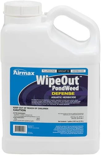 Vista 10 de Airmax Wipeout - Defensa contra malezas acuáticas, herbicida y control de malezas acuáticas, controla lentejas de agua y otra vegetación sumergida
