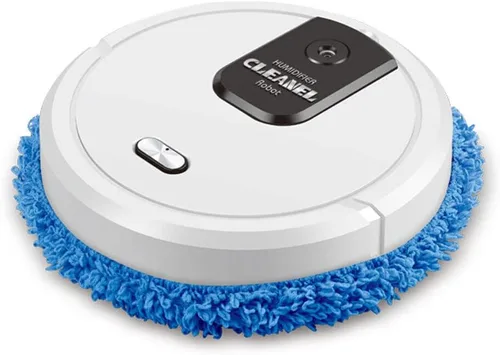 Vista 9 de PanDair - Robot aspirador inteligente, robot de barrido inteligente, recargable por USB, máquina de trapeador completamente automática para limpiar