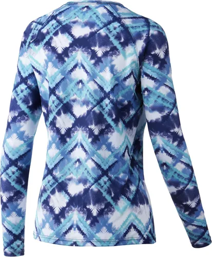 Vista 2 de HUK Camiseta de manga larga Pursuit para mujer + protección solar