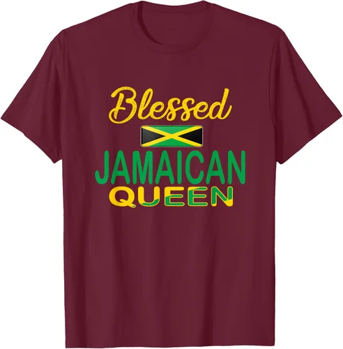 Vista 13 de Blessed Jamaicana Queen Jamaicana para mujer Jamaicana, Negro