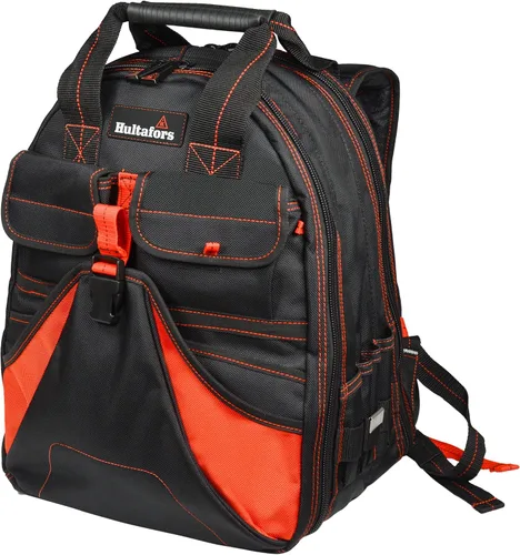 Vista 6 de Hultafors Work Gear HT5533 Mochila de herramientas de lujo, 58 bolsillos