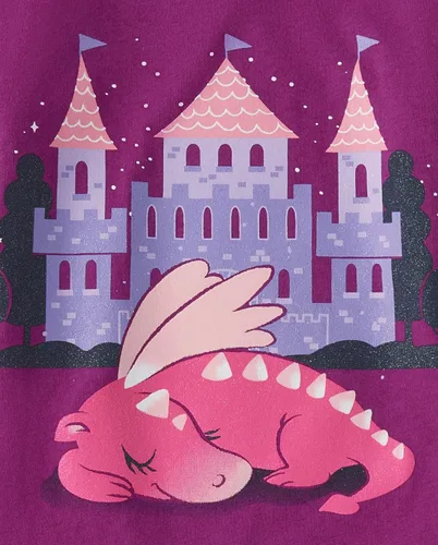 Vista 3 de The Children's Place - Camiseta estampada de manga corta para niños