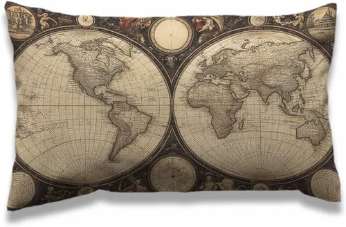 Vista 7 de AOYEGO Funda de almohada de cuadros rojos y verdes de 12 x 20 pulgadas, fundas de almohada rectangulares de algodón y lino para decoración