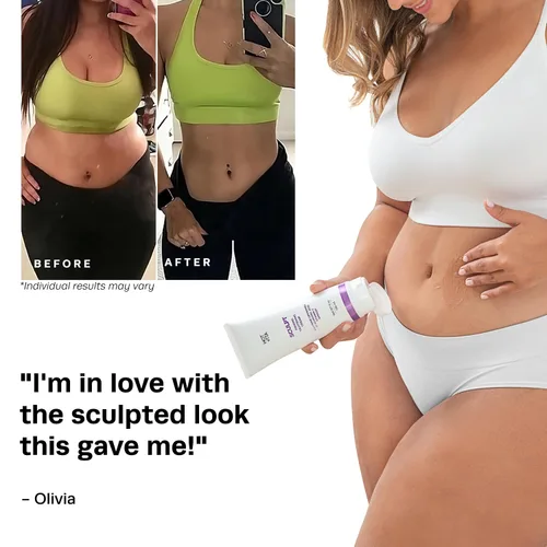 Vista 6 de Hot Vita Sculpt Gel corporal para reafirmar y suavizar la piel, gel ligero con cafeína, ácido hialurónico y vitamina C, ayuda a mejorar