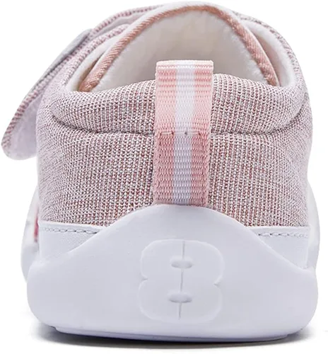 Vista 6 de BMCiTYBM Zapatos para bebé niño y niña, suaves, antideslizantes, ligeros, para caminar por el primer paso de 6, 9, 12, 18, 24 meses