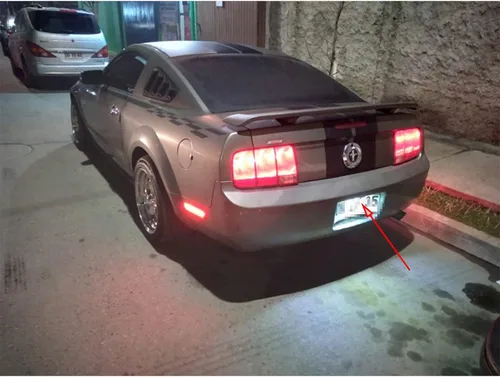 Vista 5 de Lámpara LED completa para matrícula, lámpara de repuesto, resistente al agua, para Ford Mustang 2005, 2006, 2007, 2008, 2009, 6000 K, diamante