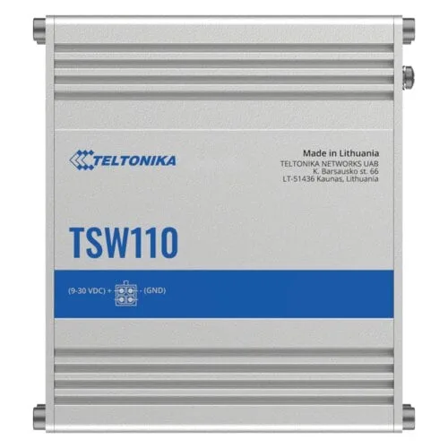 Vista 3 de Switch TSW110 5 puertos Ethernet 10/100