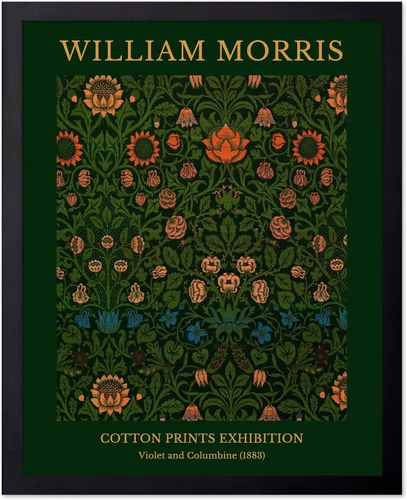 Vista 72 de Poster Master Impresión Vintage del Ladrón de Fresas - Póster Retro de William Morris - Arte de Patrón Floral - Regalo para Hombres y Mujeres