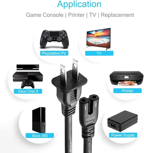Vista 6 de Cable adaptador de alimentación de audio y vídeo RCA AV para Xbox Game