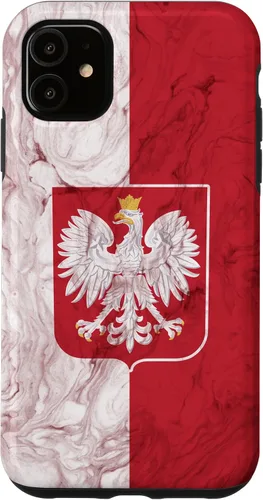 Vista 8 de Poland Flag and Elegant Background - Polish Pride Case for iPhone 17