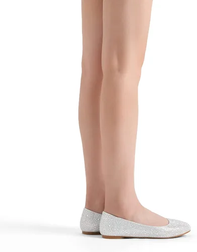 Vista 7 de DREAM PAIRS Sole-Shine - Zapatos planos de ballet con diamantes de imitación para mujer