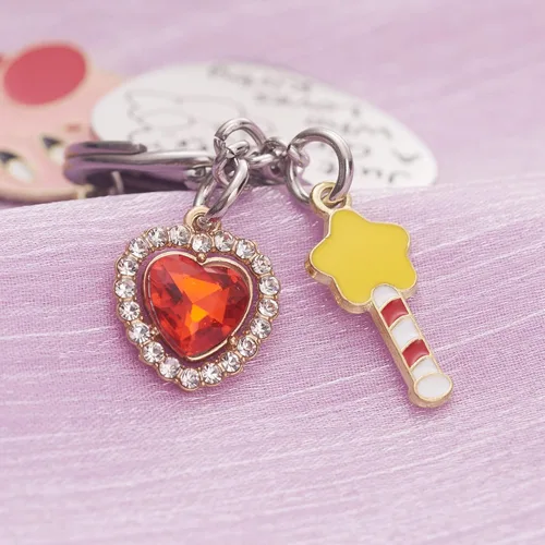 Vista 6 de Kirby Merch - Lindo llavero de dibujos animados de videojuegos, regalos de personajes para adolescentes, niñas, hijas, mujeres, regalo de cumpleaños