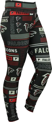 Vista 153 de Zubaz NFL Mallas para mujer de longitud completa de cintura alta básica 1.0
