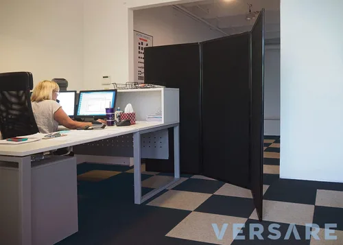 Vista 7 de Versare Panel plegable de pantalla de privacidad, división de pared duradera, divisor de habitación portátil ligero Paneles de polímero