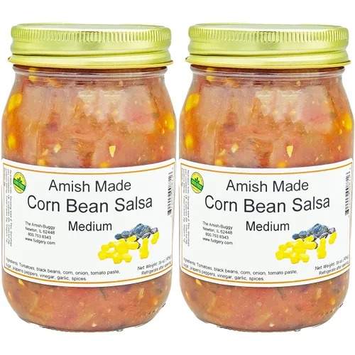 Vista 19 de Arndts Fudgery Amish Made Salsa Tarros de 2-16 onzas (manzana mediana)