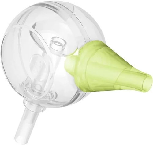 Vista 4 de Nosiboo Aspirador nasal ecológico para bebé, limpiador de nariz silencioso y portátil, potencia de succión nasal operada por la boca