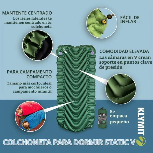 Vista 2 de Klymit Colchoneta estática V